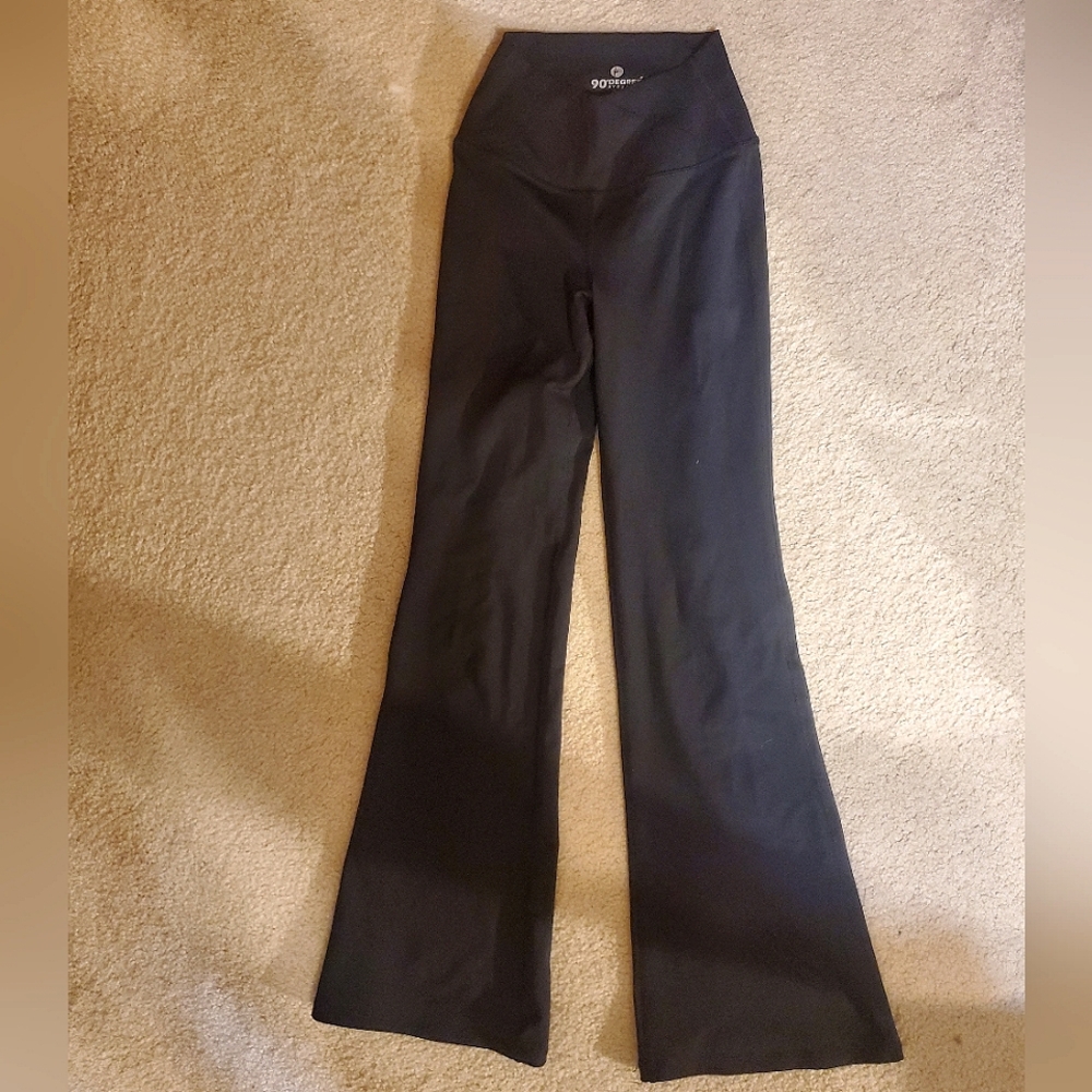 Black Flared Leggings